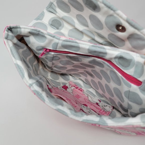 Handmade Custom Purse with Disney Marie Aristocats Fabric - Picture 8 of 10